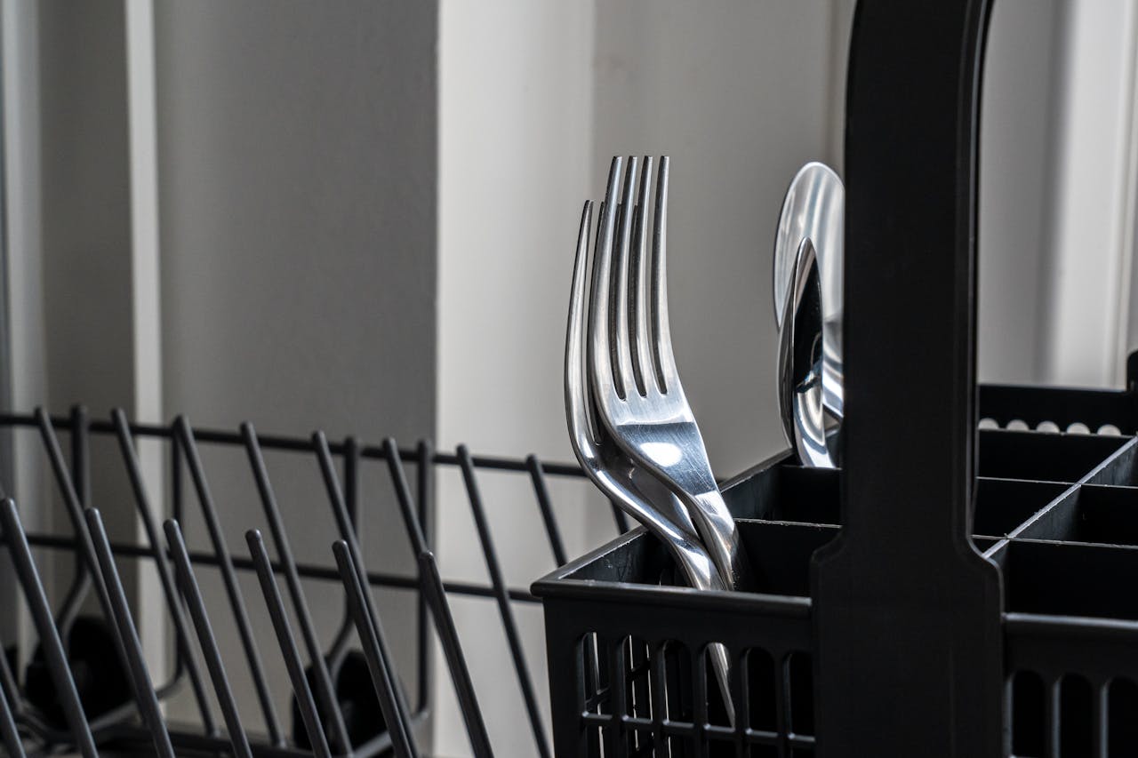 Close-up Photo of Stainless Cutlery